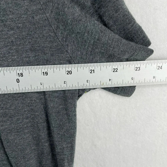 Lucky Brand T-Shirt Men Sz Medium Gray Red Logo Crew Neck Short Sleeve - Picture 3 of 11